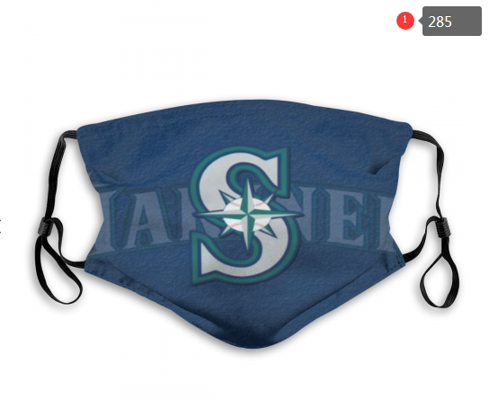 MLB Seattle Mariners #4 Dust mask with filter-0